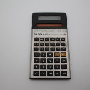 Casio fx-300 Scientific Calculator Solar Cell‎ Vintage Retro AS IS
